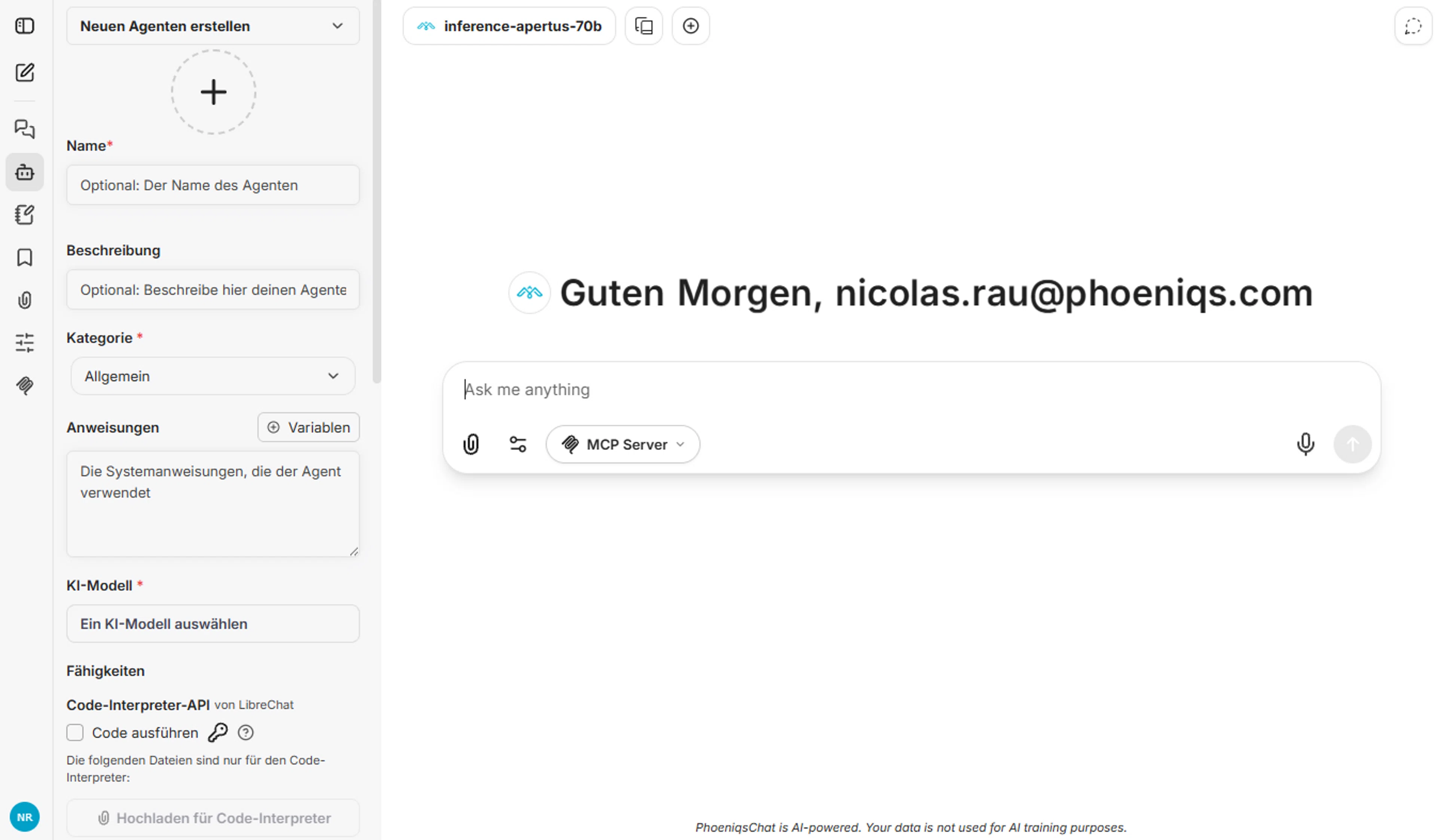 PHOENIQS Chat Image